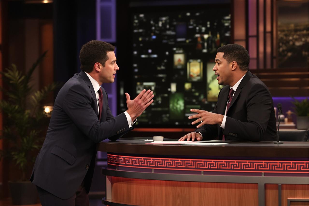 某综艺节目录制现场爆发激烈冲突，两位嘉宾当场撕破脸